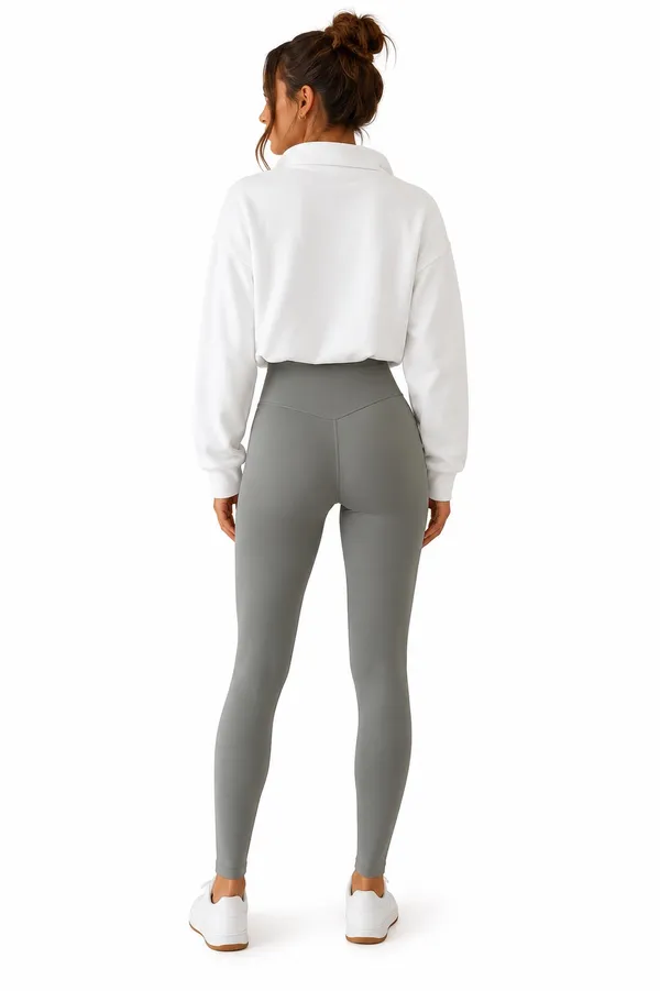 Aerie Offline Army Green Leggings - Image 2