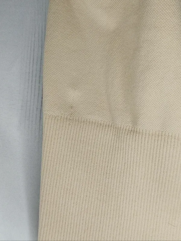 Aerie Offline Sidewalk Seamless Ribbed Cropped Athleisure Short Sleeve Top - Image 6