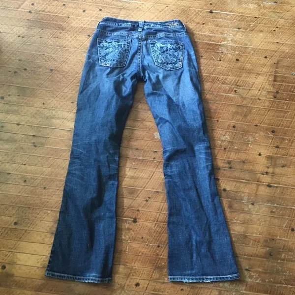 Silver Jeans western embroidered pocket jeans - Image 4