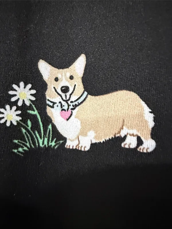 Joyspun Women’s Dog Print Cute Short Sleeve 2 PC Pajama Set Small NWT - Image 7