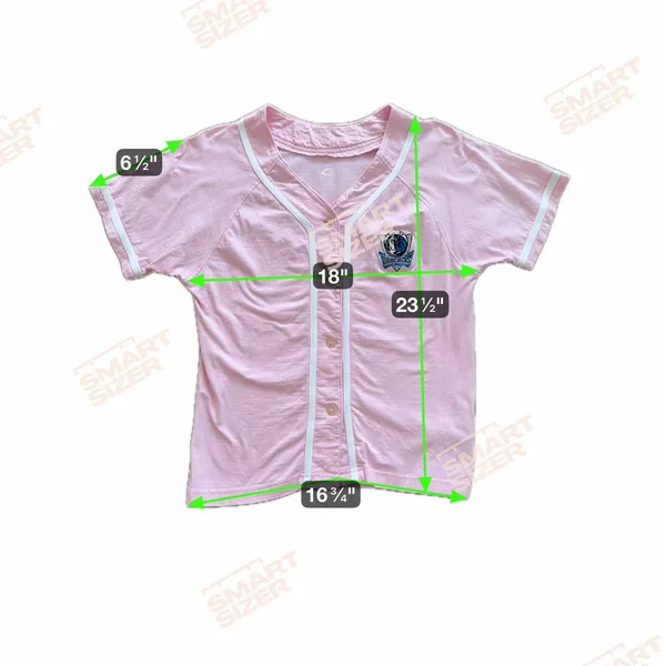 Dallas‎ Mavericks Women's Jersey Baseball Style Pink Youth XL Sports Fan G-III - Image 6