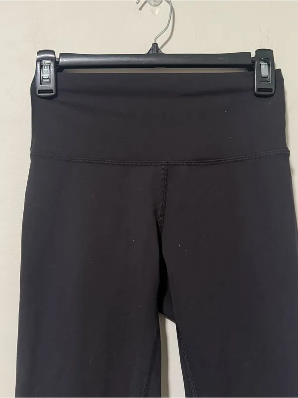 Lululemon Wunder Train High-Rise Crop 23" Black Size 6 - Image 5