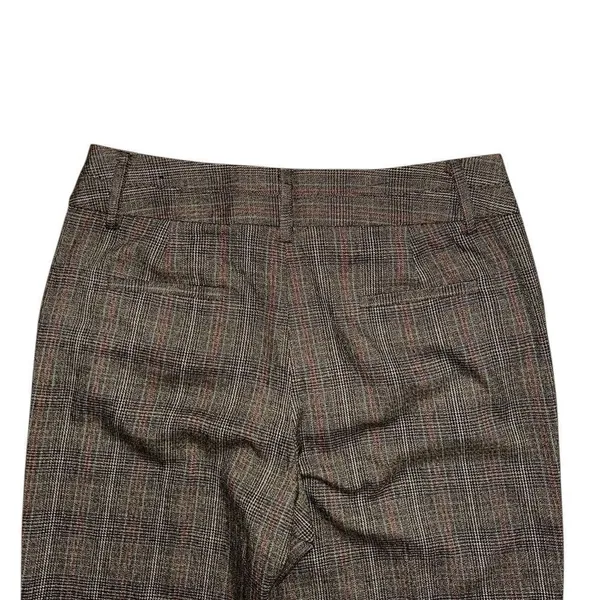Zac & Rachel Plaid Brown & Pink Dress Pants(Size 8) - Image 6