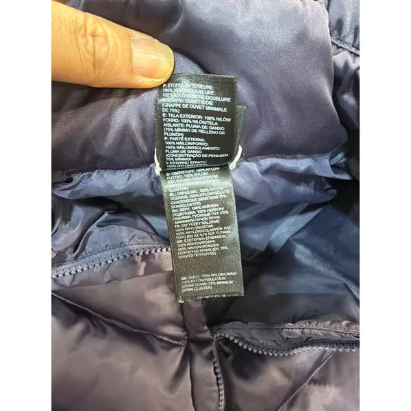 The North Face Puffer Jacket Womens Purple 550 Down Quilted Small - Image 4