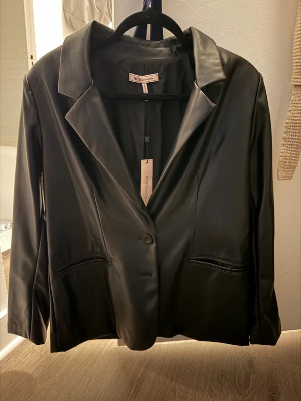Leather Blazer - Image 2