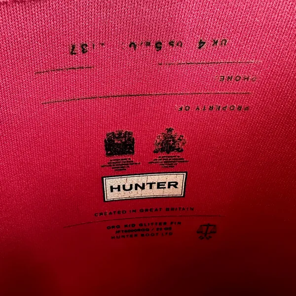 Hunter Original Tall Gloss Rain Boots Buckle Waterproof Rubber Military Red 5 - Image 6