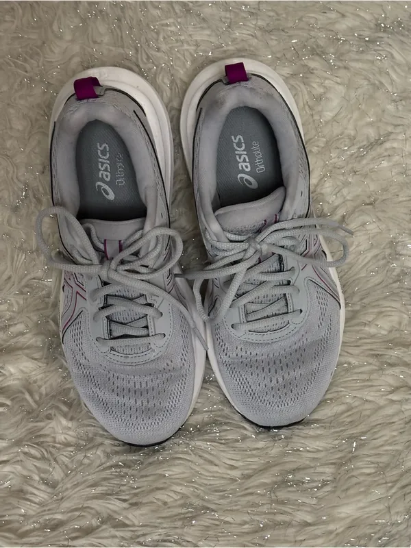 ASICS Gel Contend Light Gray with Purple Accents Women’s Running Shoes Size US 8 - Image 10