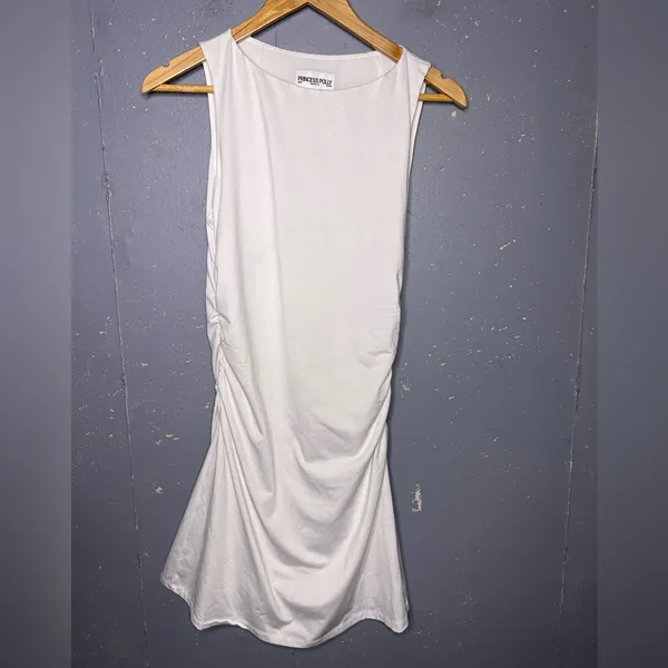 Princess Polly Eklund Mini Dress White (8) - Image 4