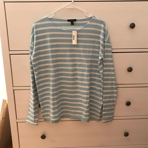 J crew deck striped tee shirt - Image 2