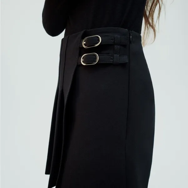 ZARA Side Buckle Skort - Image 4