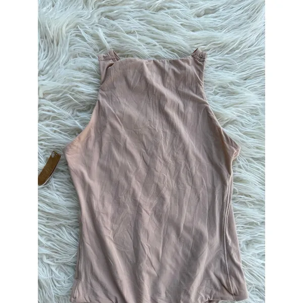 Skims Fits Everybody High Neck Bodysuit Mica Size Medium - Image 6