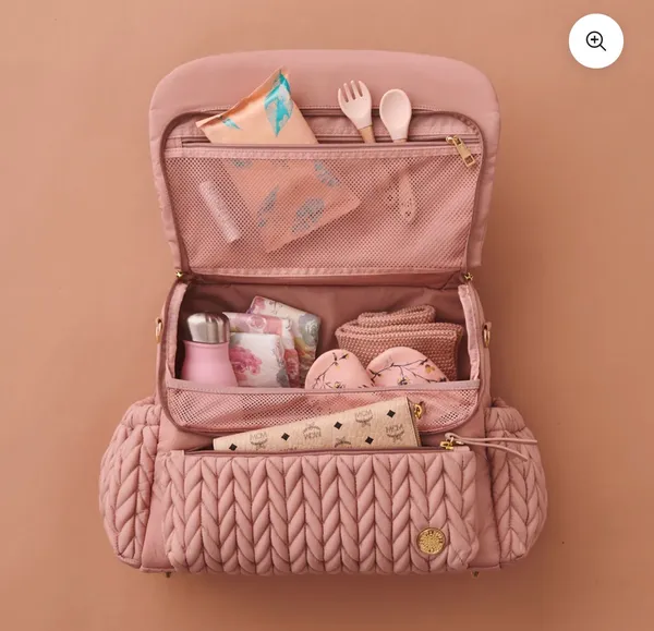 HAPP diaper bag Pink - Image 3