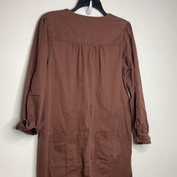 Vintage‎ style old navy crewneck jumpsuit brown size medium - Image 5