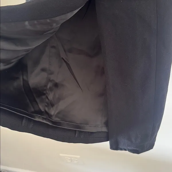 House of CB MARTINEZ Robe Noire Longue Ouverte skirt, Size Small, $190 - Image 16