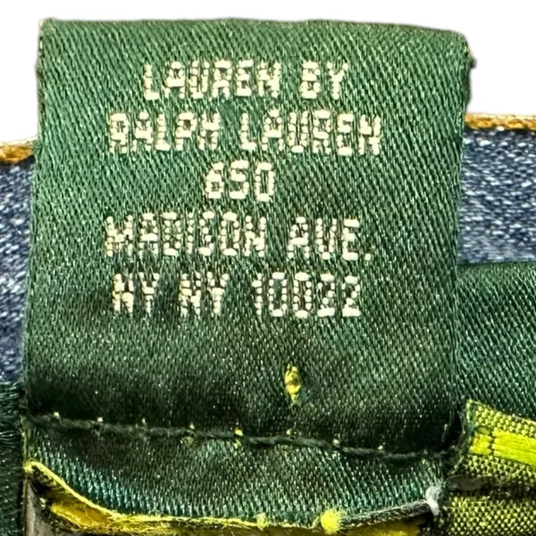 Lauren by Ralph Lauren Jeans Co Wide Leg Medium Wash Denim Jeans‎ Size 10 - Image 6