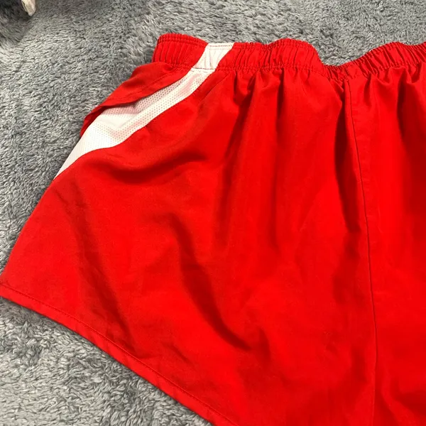 Nike dri-fit Red and White Sports Shorts running - Image 7