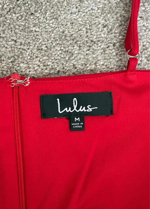 Lulus Sealed With A Kiss Red Mini Dress - Image 6