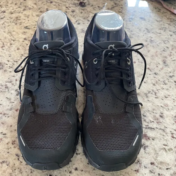 On Cloud X Running Shoes Womens 10 Black Asphalt Training Sneakers 59.98905 - Image 3