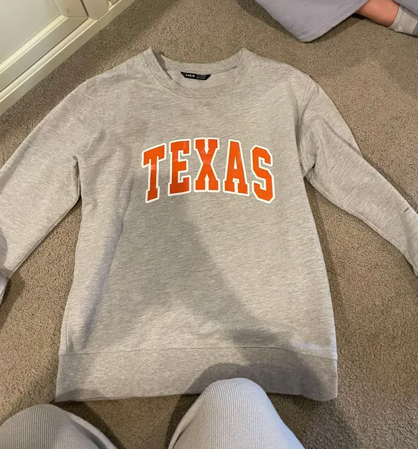 Texas grey sweatshirt Size M - Image 2