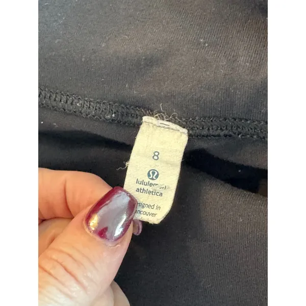 Lululemon Limited Edition Black Velvet Vixen Tight - Image 6