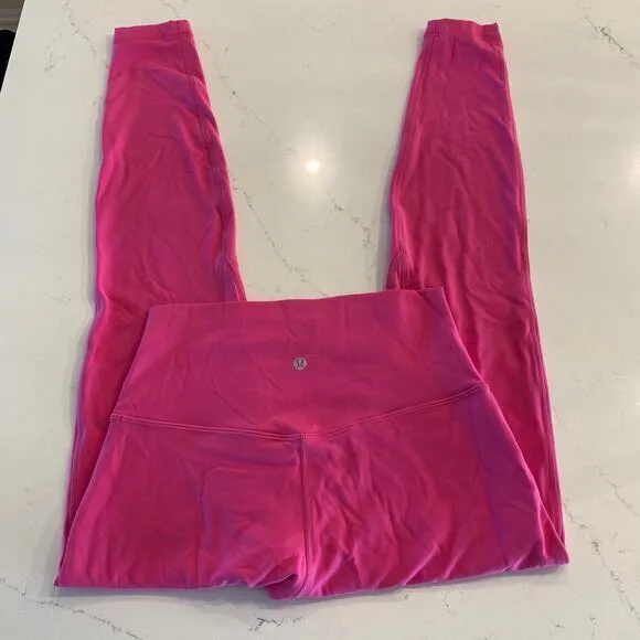 Lululemon Align High-Rise Leggings 28" Pink Size 8‎ - Image 4