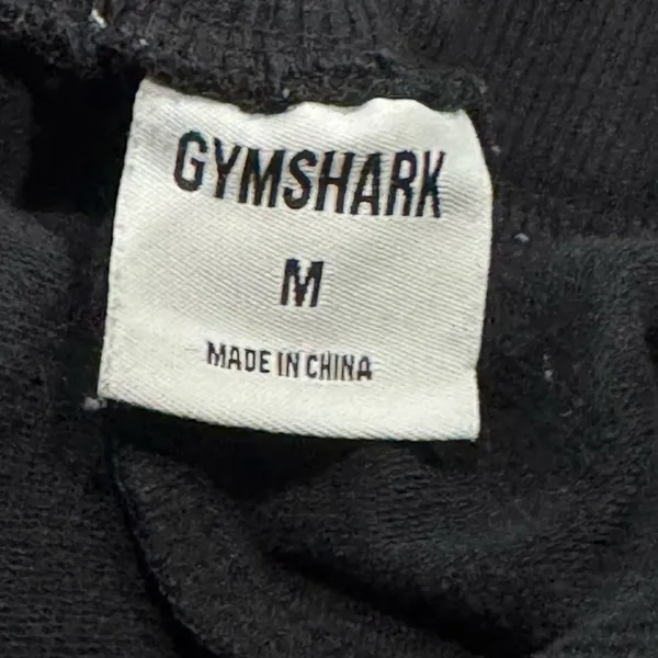 Gymshark Black Ark High Waisted Joggers with Ankle Ties Women’s Medium - Image 3