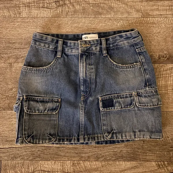 Zara denim skirt - Image 2