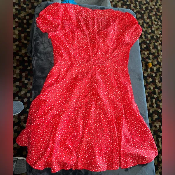 Princess Polly The Sting Mini Dress in Red Size 10 - Image 6
