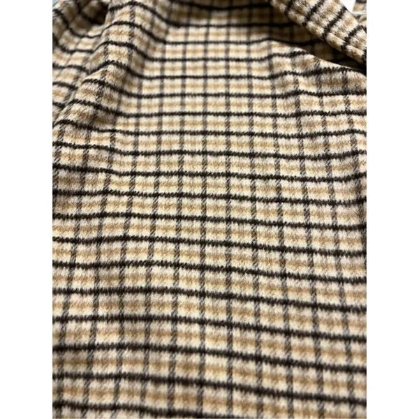 Joie outer wear coat brown plaid medium NWT - Image 6