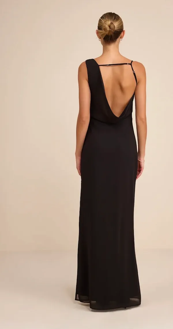 Lulus Black Maxi Dress - Image 3