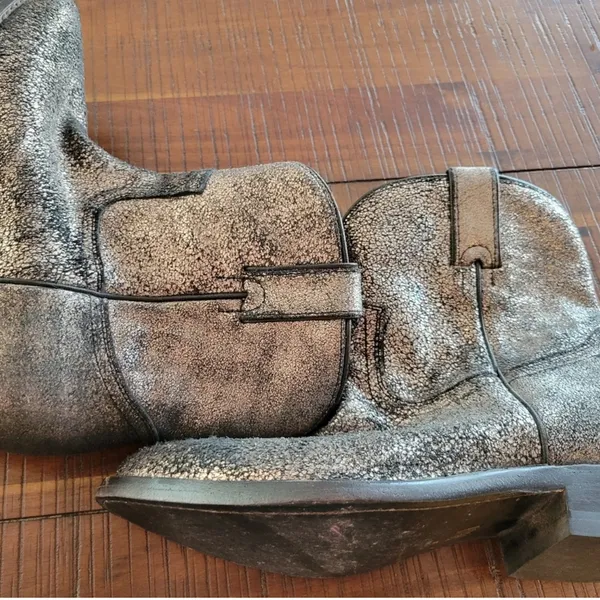Frye billy boots bronze‎ glitter 7B - Image 4