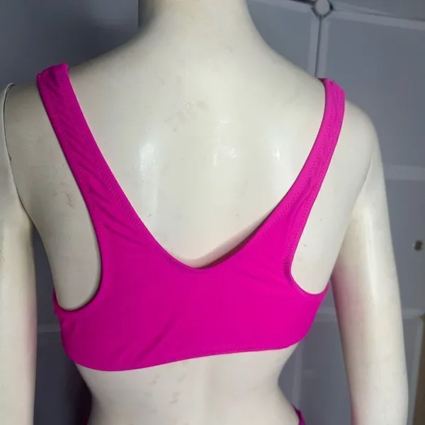 Hot Pink Bikini Size Large Pink - Image 7