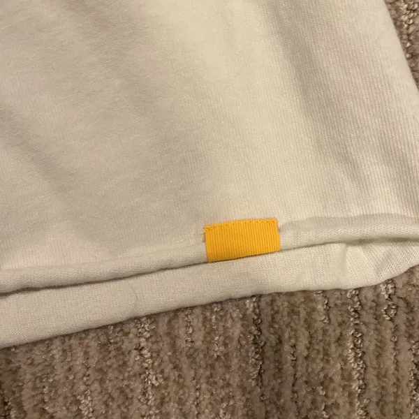 Cream and White Crew Neck Sweater - Image 4