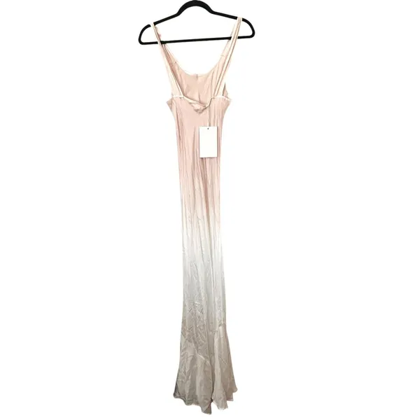 PIPPA THE LABEL Ombre‎ Satin Slip Maxi Dress NWT Small - Image 3