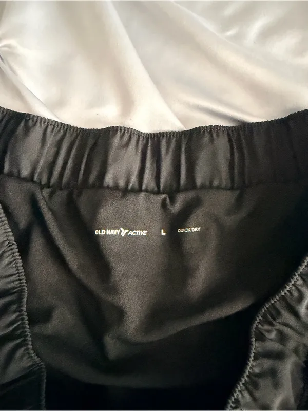Old Navy Black Athletic Shorts - Quick Dry - Image 2