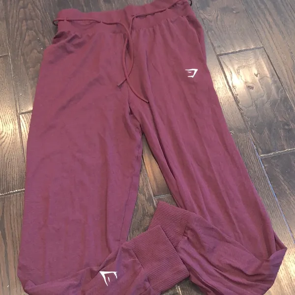 Gymshark purple athletic pants size medium - Image 2