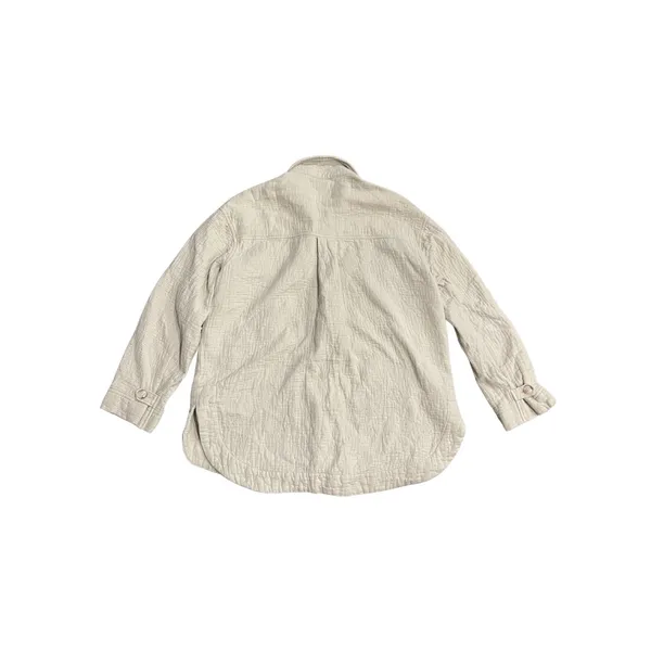Madewell Waffleback Branner Shirt Jacket Textured Waffle Light Green Size Medium - Image 2