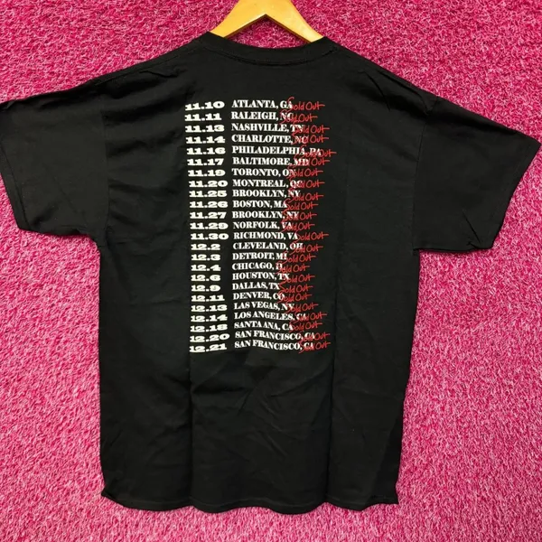HER I Used to Know Her Sold Out Tour Dates Oversized Tee Med - Image 3
