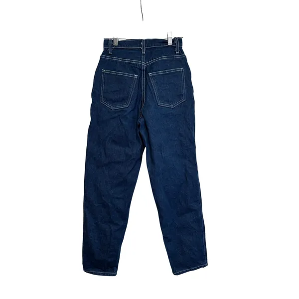 Unbranded Women's Raw Indigo High Rise Jeans 100% Cotton 26x28 USA - Image 8