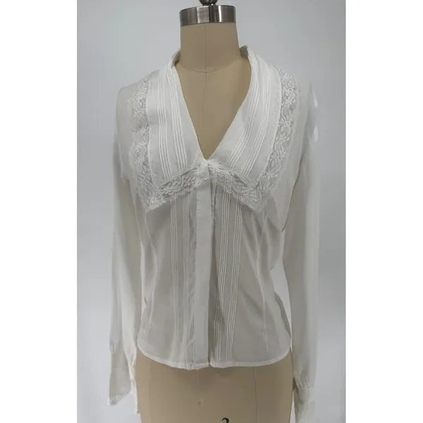 New! Reformation Vivi Cotton Voile Top In Ivory Size‎ 4 $168 - Image 8