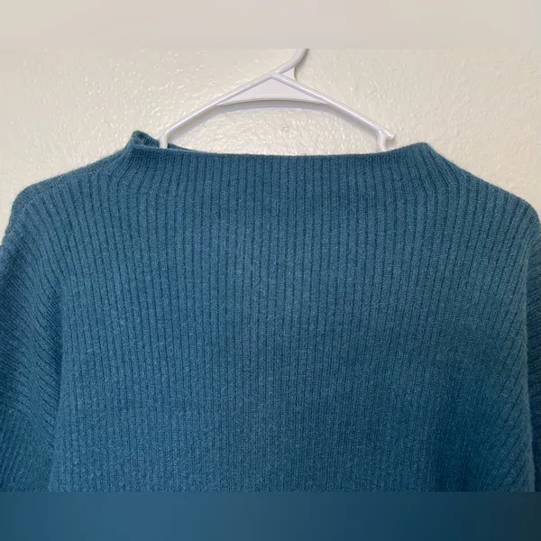 Line & Dot Women’s‎ Deep Teal Cowl Neck Sweater Size S - Image 6
