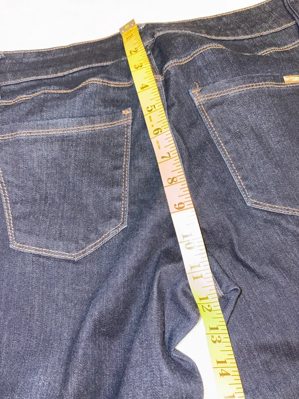 White House Black Market jeans The Slim style straight leg slim fit Size 4 - Image 4