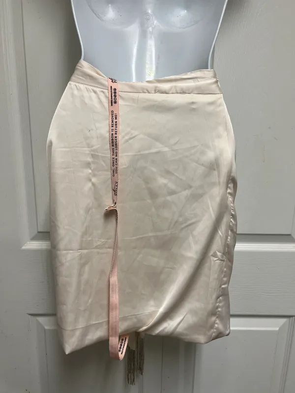 Oh Polly Evening Opulence Gathered Tassel Belt Mini Skirt - Image 9