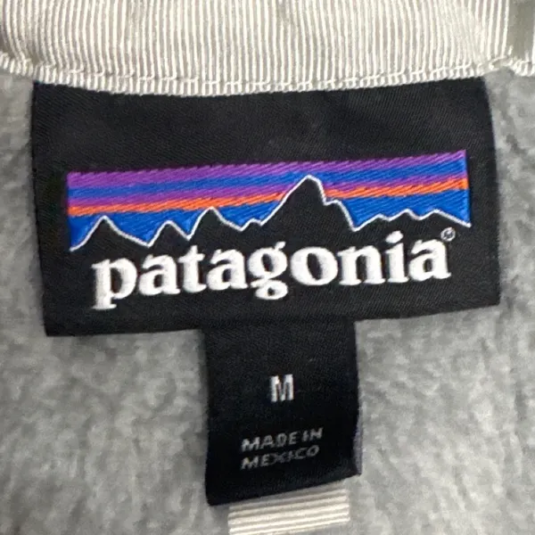Patagonia Womens Re-Tool Snap-T‎ Fleece Pullover Grey Medium - Image 2