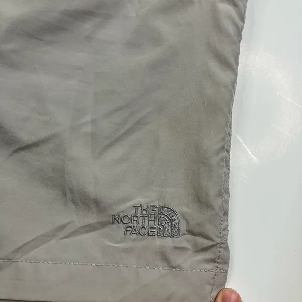 The North Face Stone Beige Athletic Shorts 100% Polyester Womens Large - Image 2