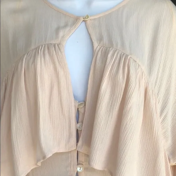 Free People Tiered Romper‎ NWT - Image 3