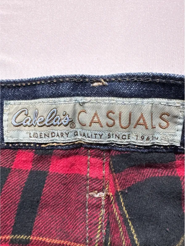 Cabela's Casuals Classic Blue Denim Jeans - Legendary Since - Image 6