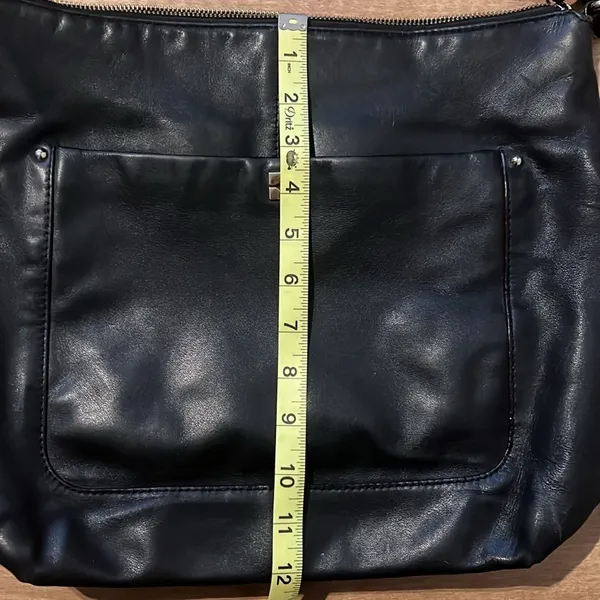 Kate Spade Joison Delancey Street Noel Shoulder Bag Black Leather‎ - Image 11