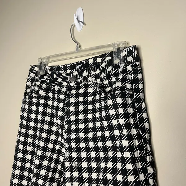 Urban Outfitters Kick Flare Gingham Jean - Image 3