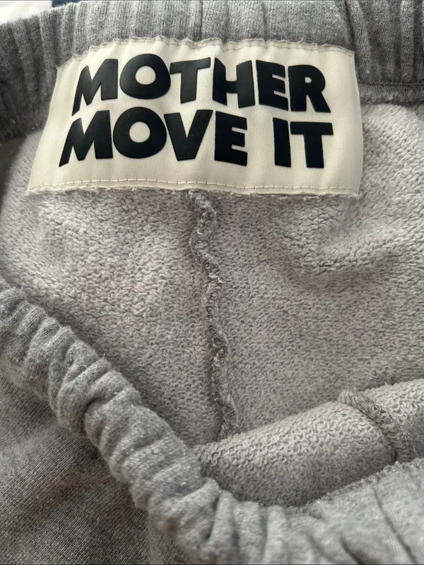 Cute Light Grey Mother Move it Lounge Shorts - Image 2